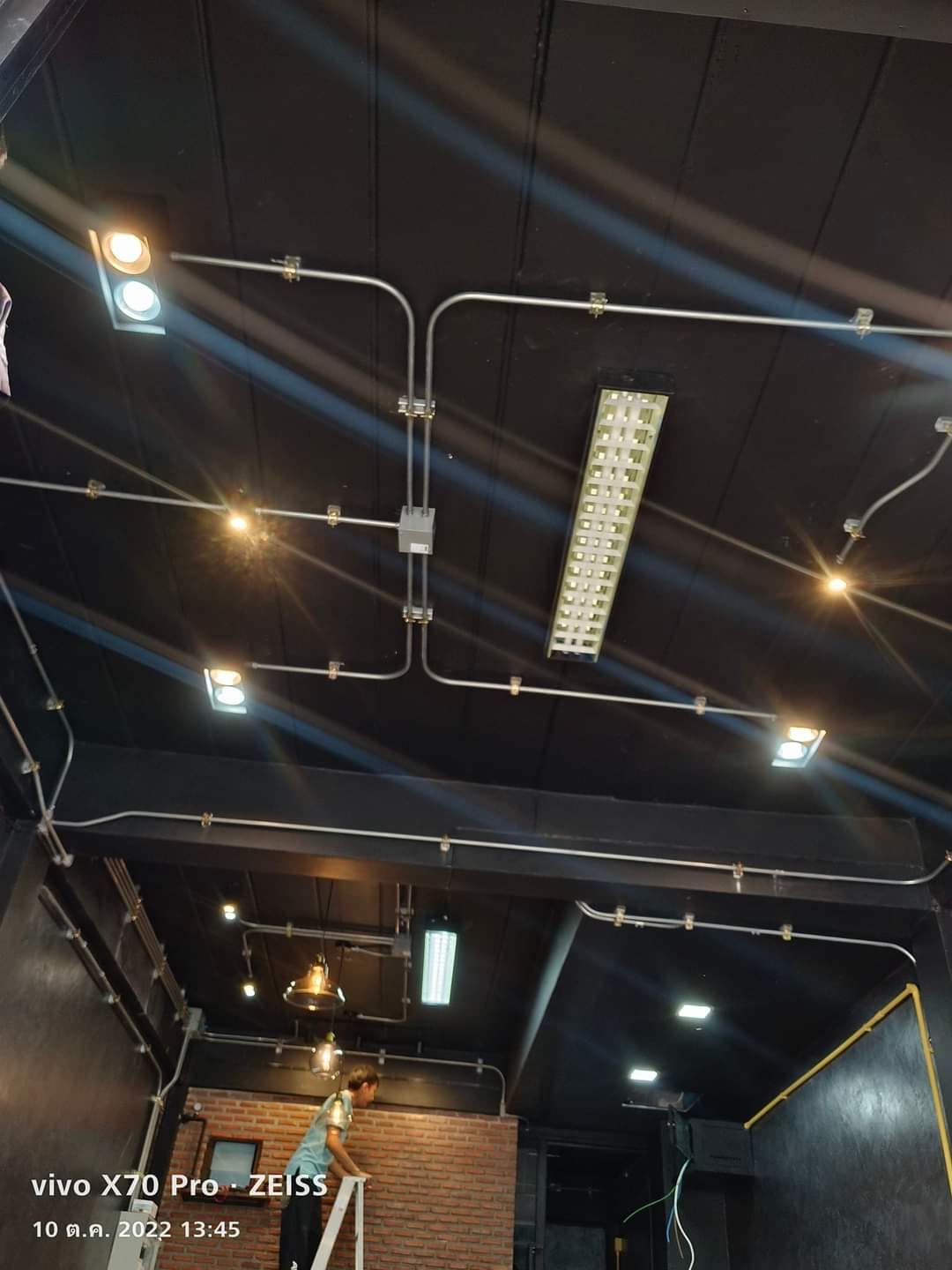 โคมไฟ LED เพดานโทนมืด - ช่างไฟฟ้าขอนแก่น